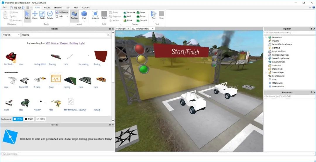Roblox Studio游戏编辑器