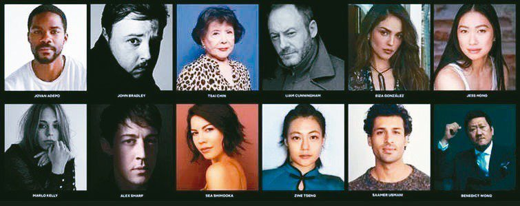 （Netflix《三体》近期公布的部分演员）