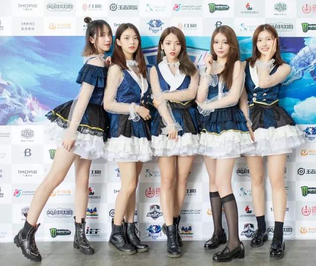 ▲KA俱乐部的电竞艺人们