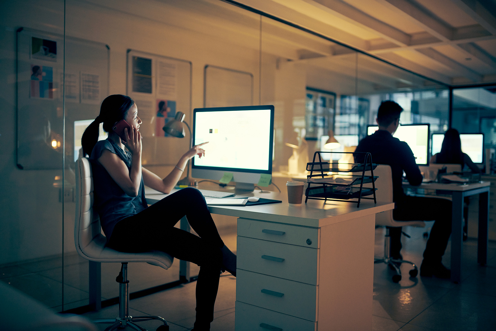 HR大女主的故事，里面好像有我