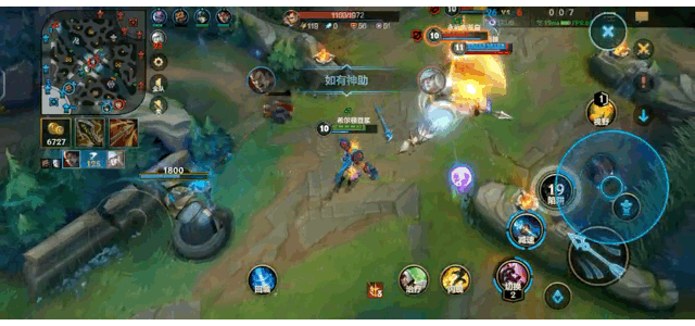 英雄联盟手游 游戏界面