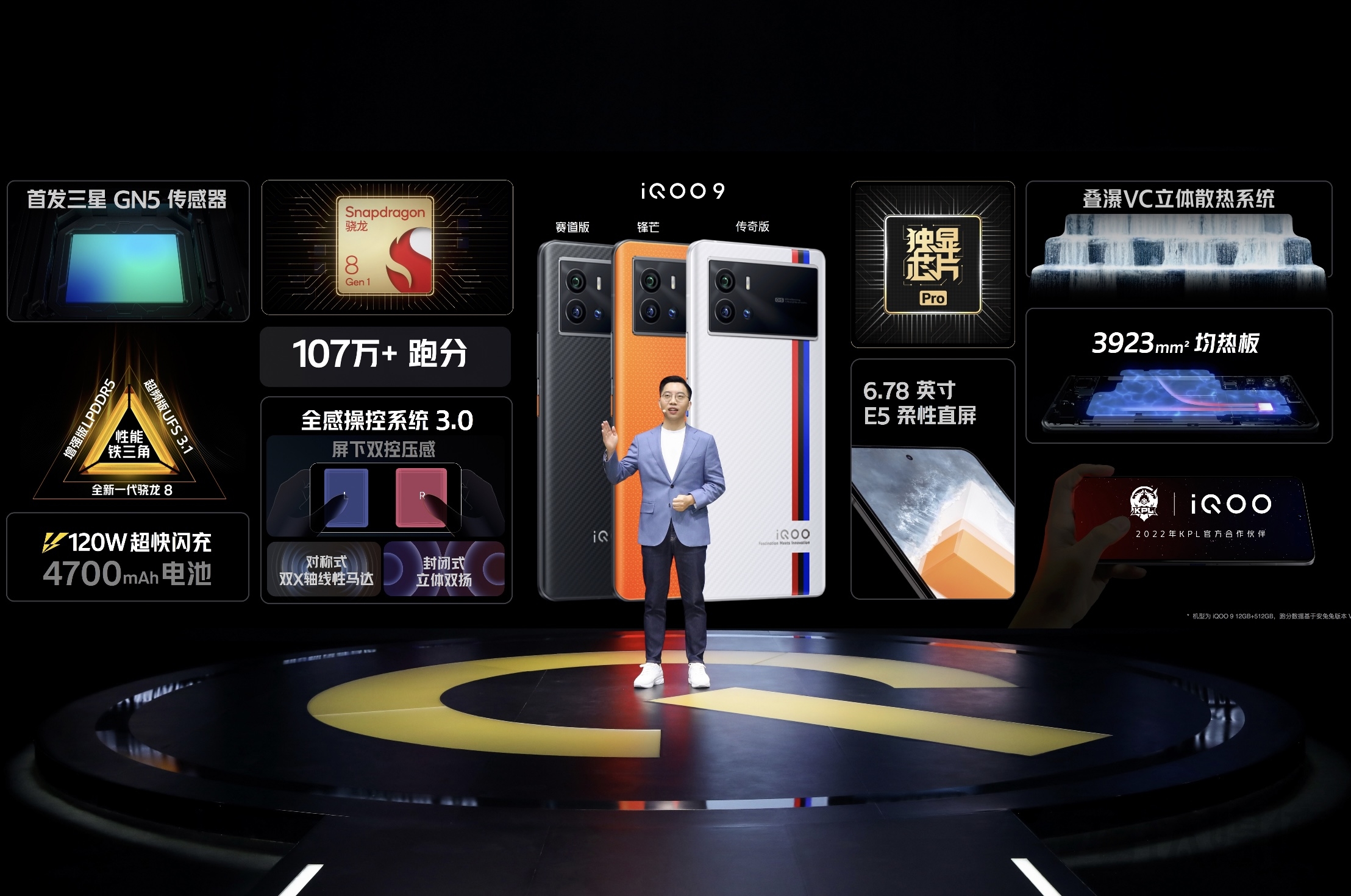 iQOO 9 Pro 产品特征