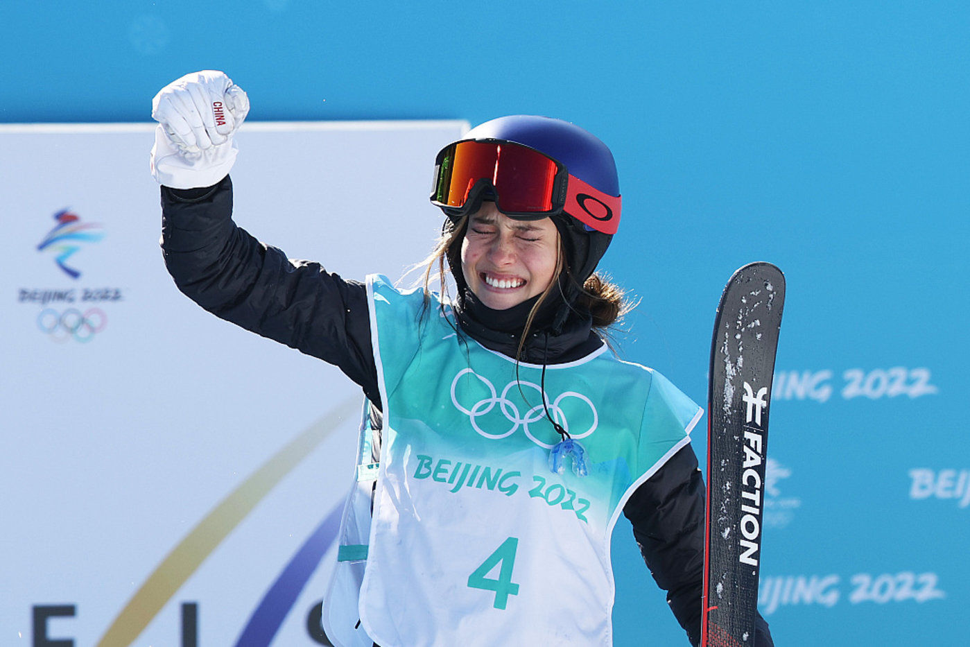 Eileen Gu Wins Gold for China, Breaking World Record in Women’s Freeski Big Air