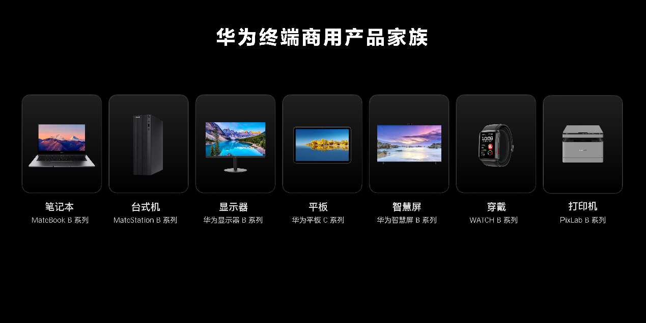 华为终端带来7个系列产品，宣布进军商用市场 | 钛快讯