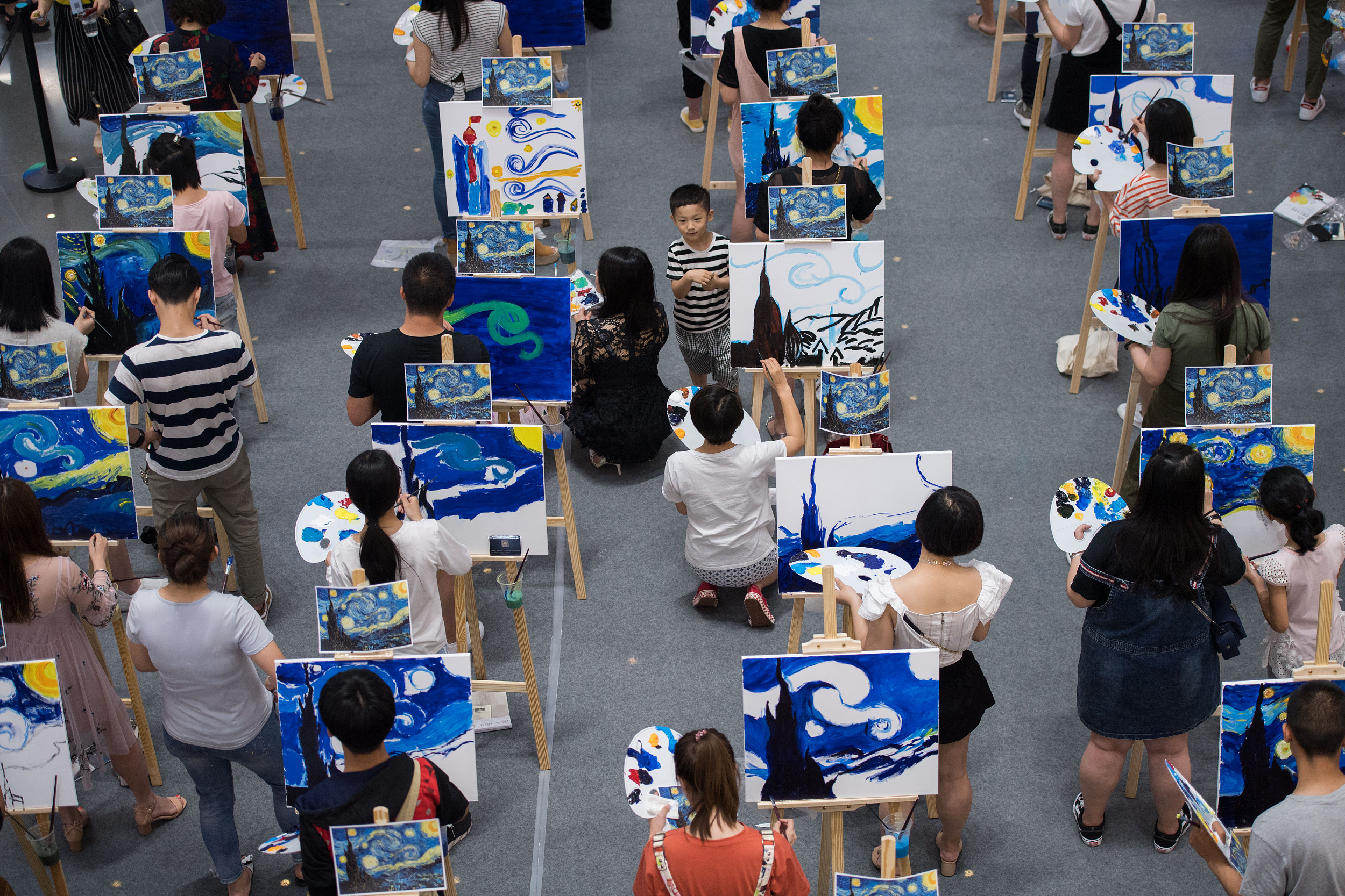 当“中国梵高”回到大芬村