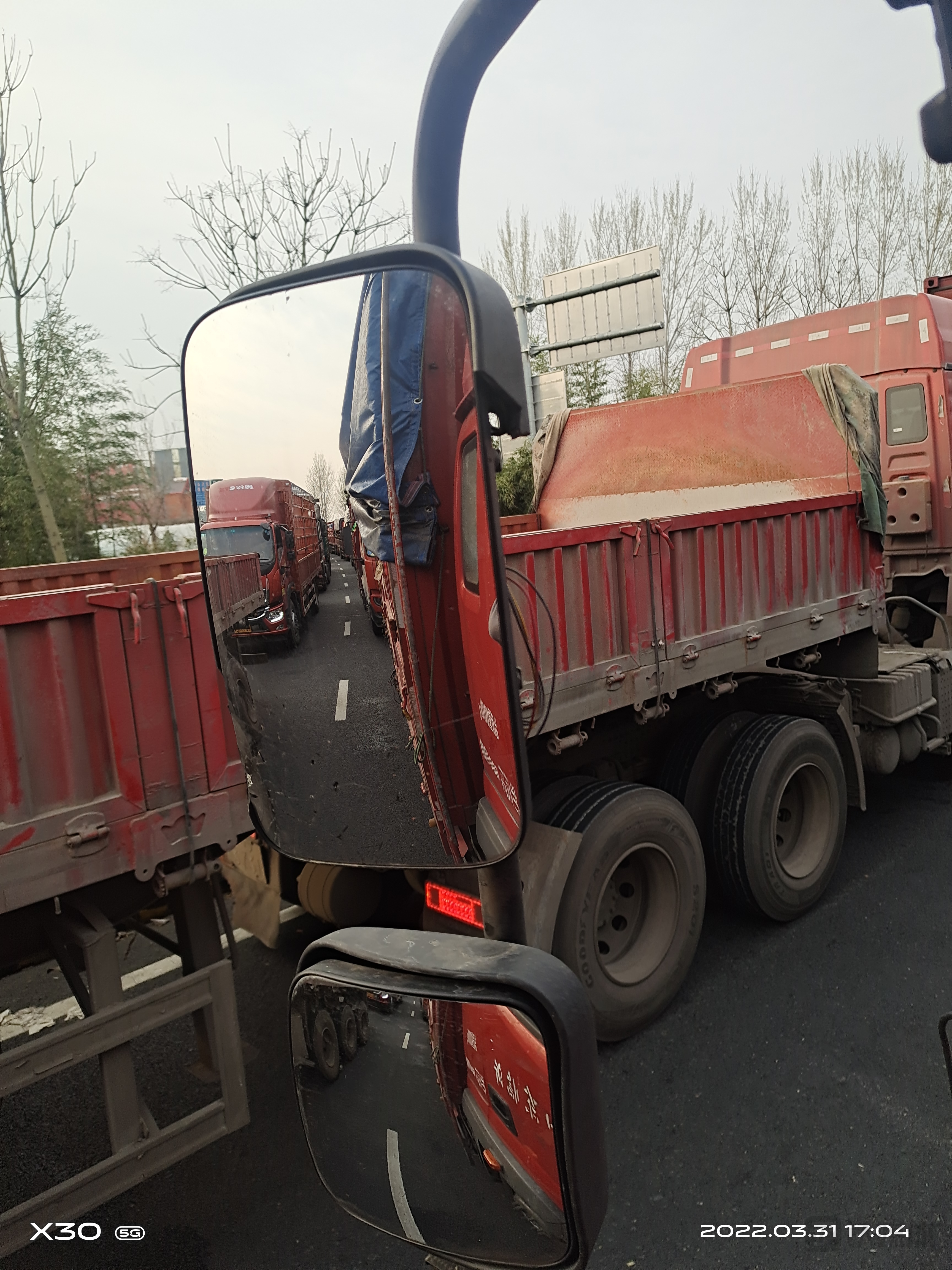 王根远师傅在徐州高速出口拍摄