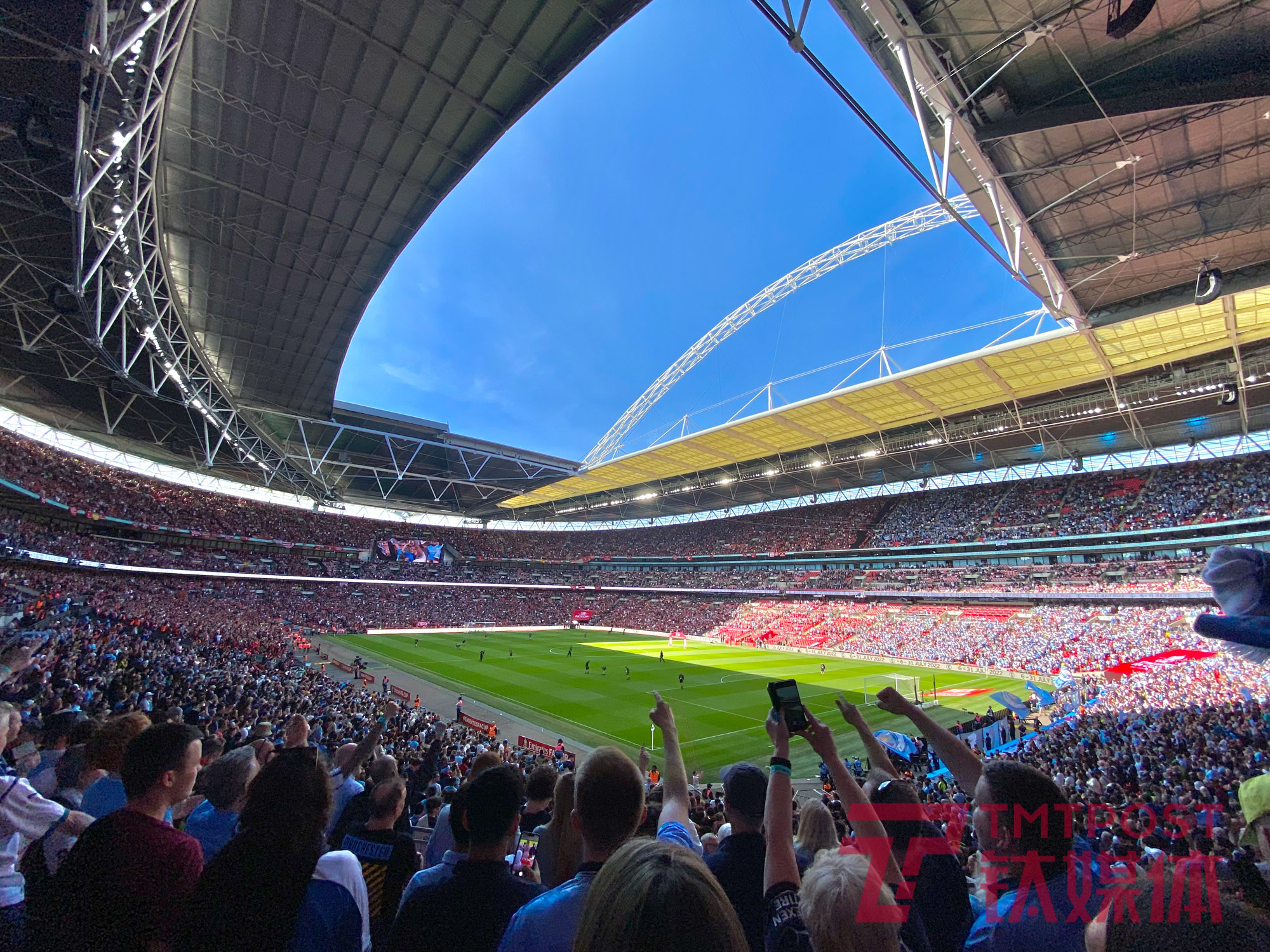 2022年4月17日，Grace在英国足总杯半决赛&ldquo;利物浦vs曼城&rdquo;现场