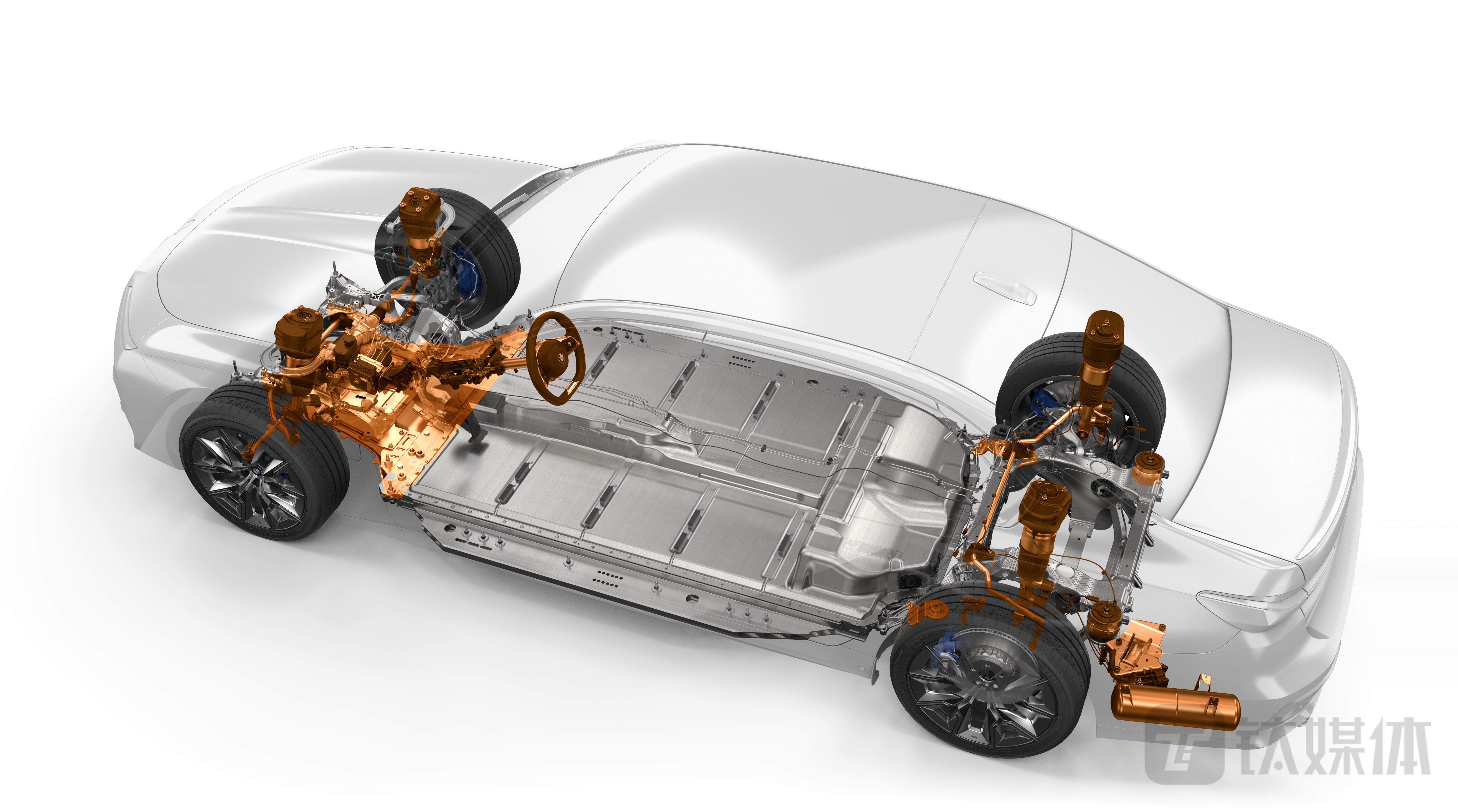 全新BMW 7系中，i7的出现使得D级豪华轿车终于有了纯电版本的最佳选择（图片来源：BMW）