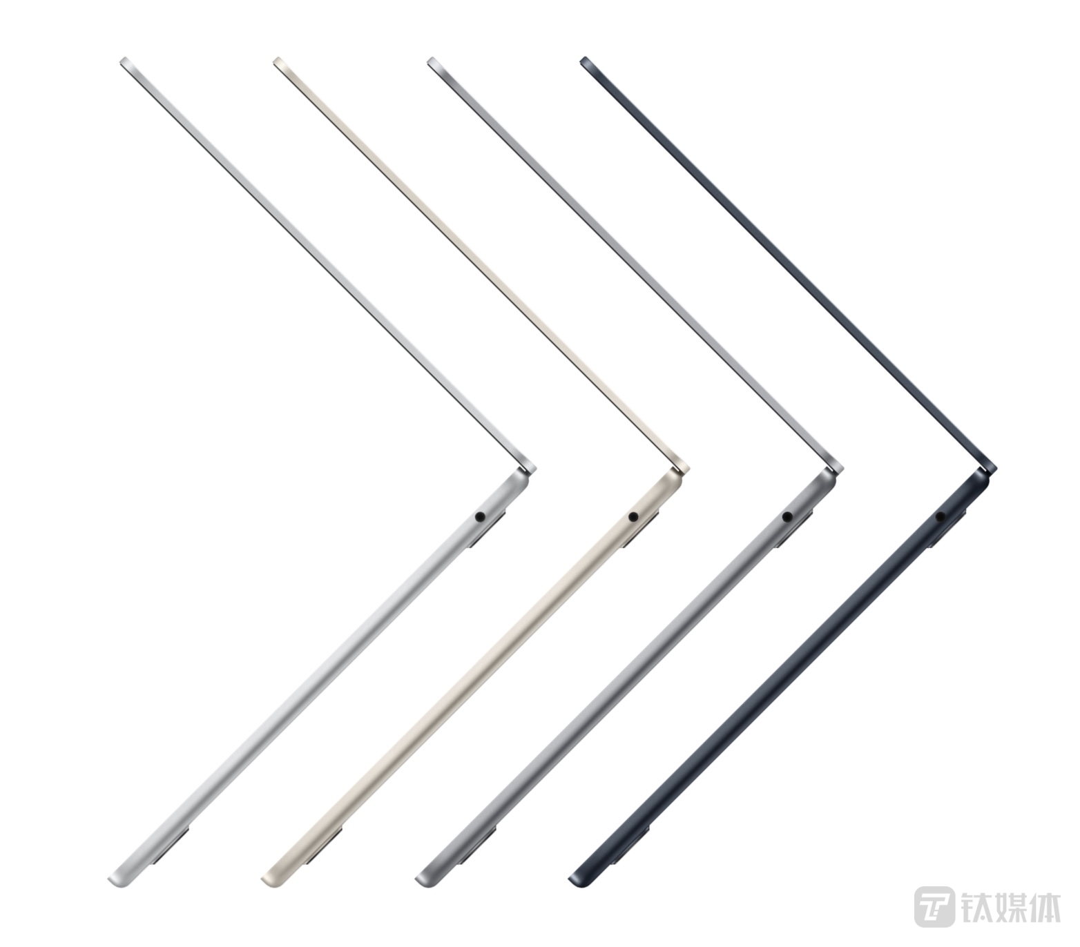 新款MacBook Air具有纤薄的机身设计