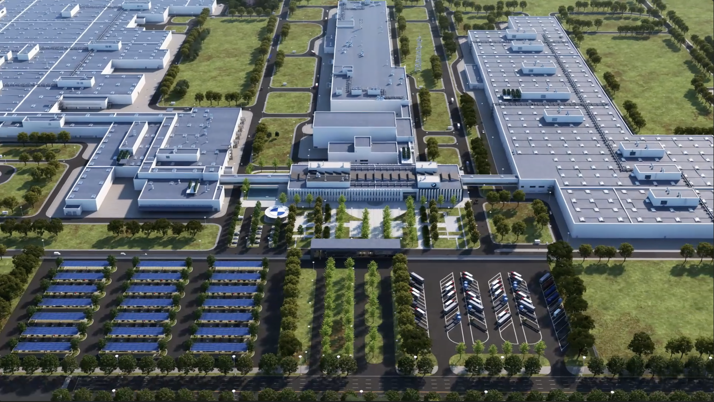 里达工厂虚拟规划（图片来源：华晨宝马）