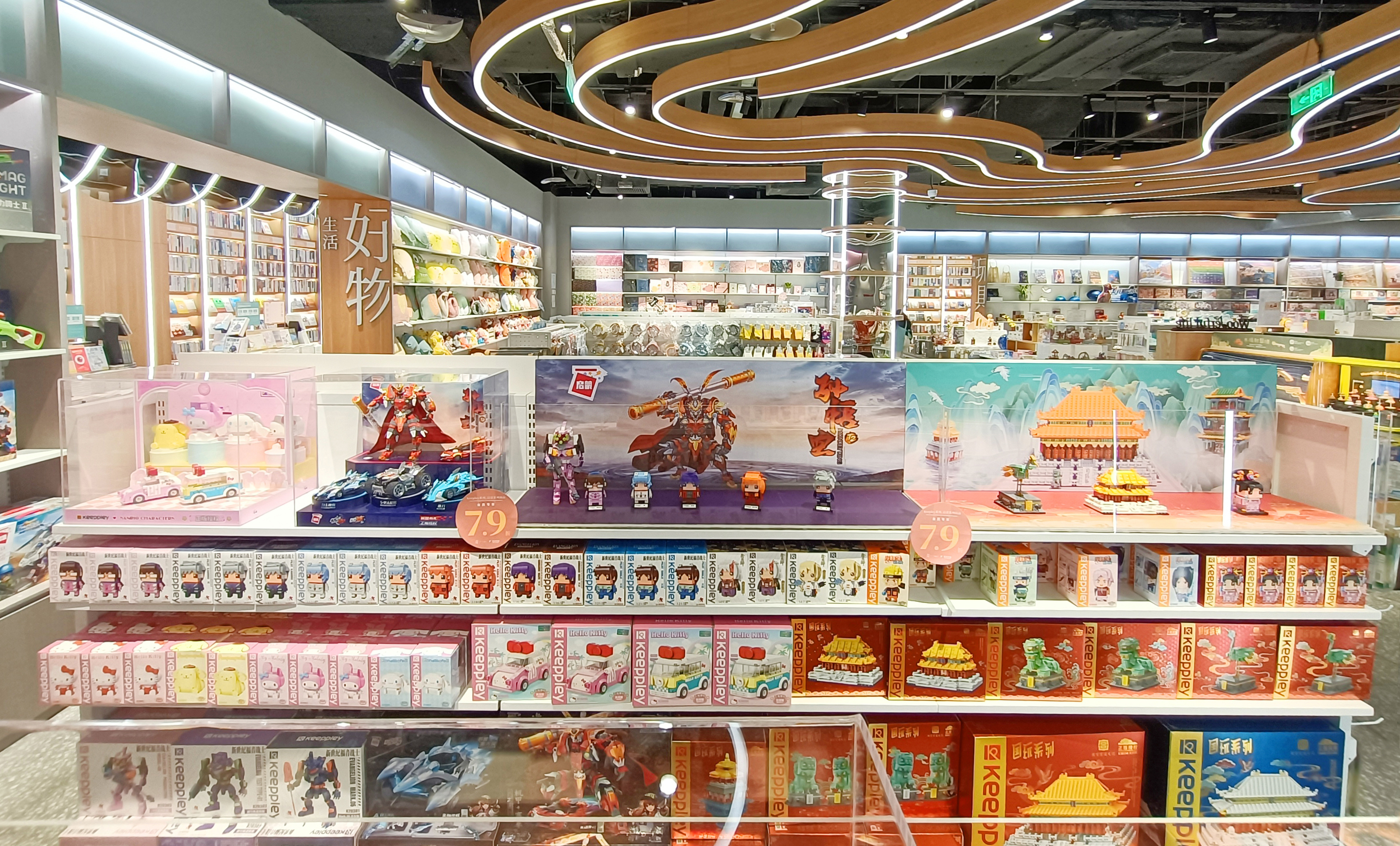 图为积木潮玩品牌Keeppley