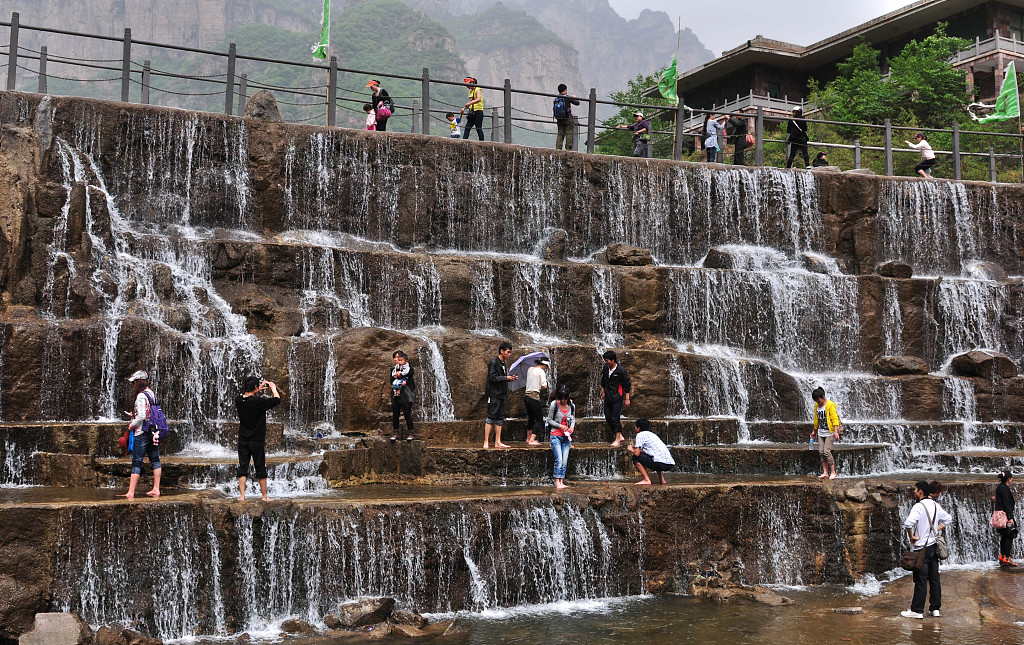 八里沟风景，图片来源@视觉中国