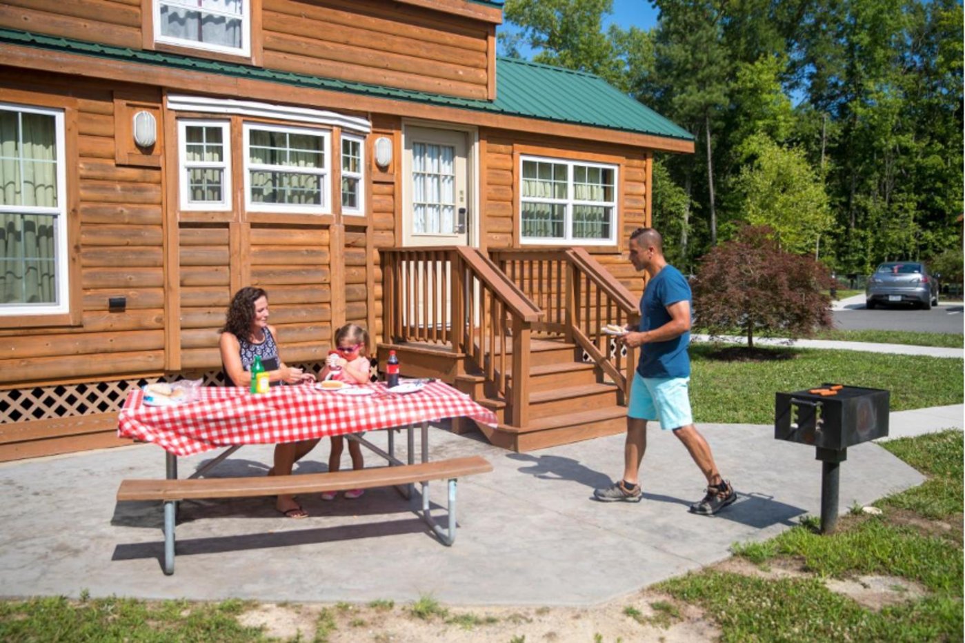 Richmond North / Kings Dominion KOA camping site. Image Source: Booking