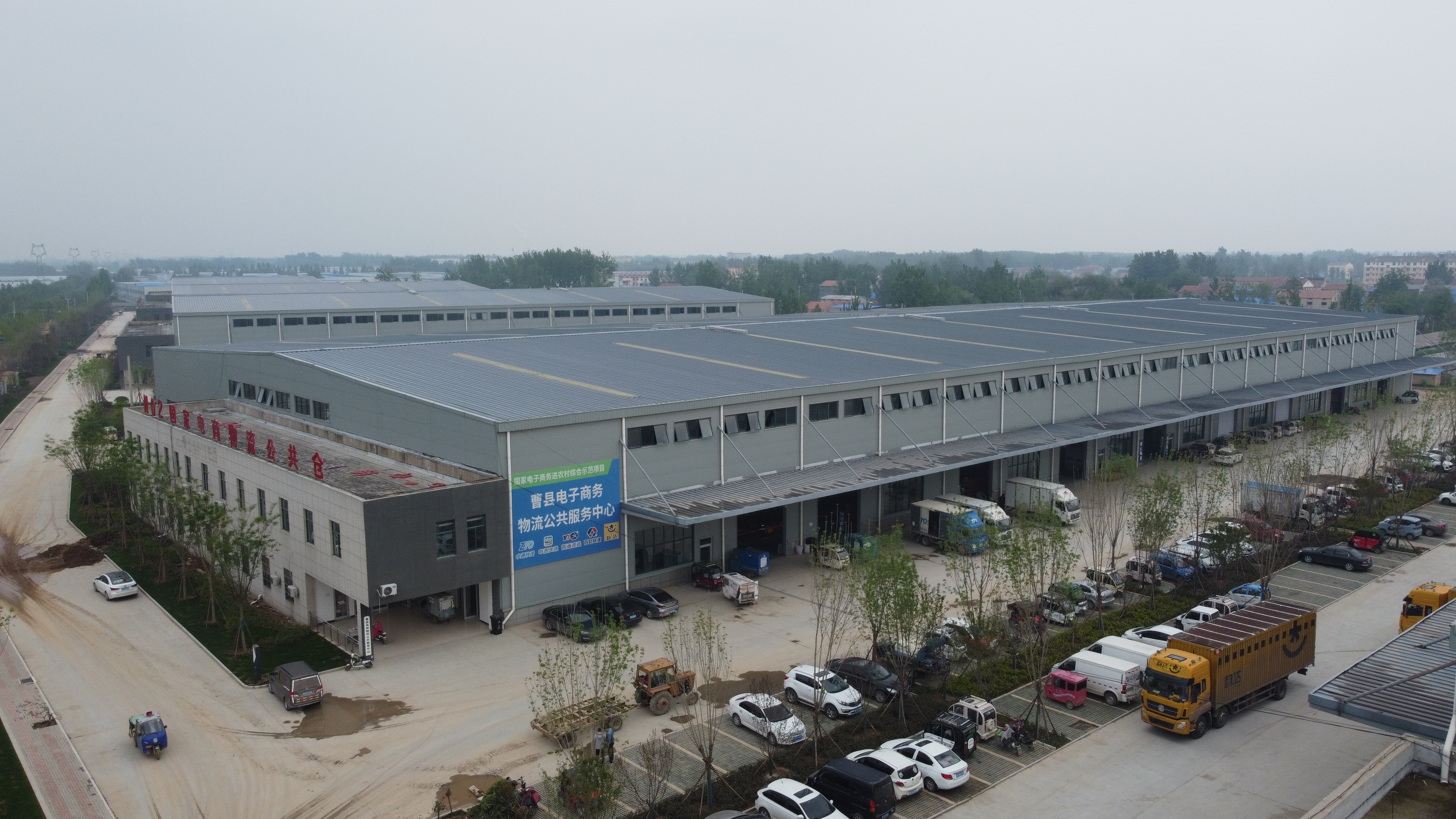 图片来源@菜鸟位于曹县的共配中心