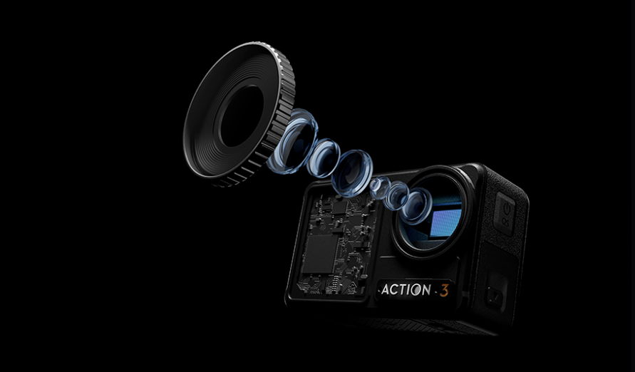 大疆发布Action 3运动相机，设计回归传统、技术小幅迭代 | 科技前线