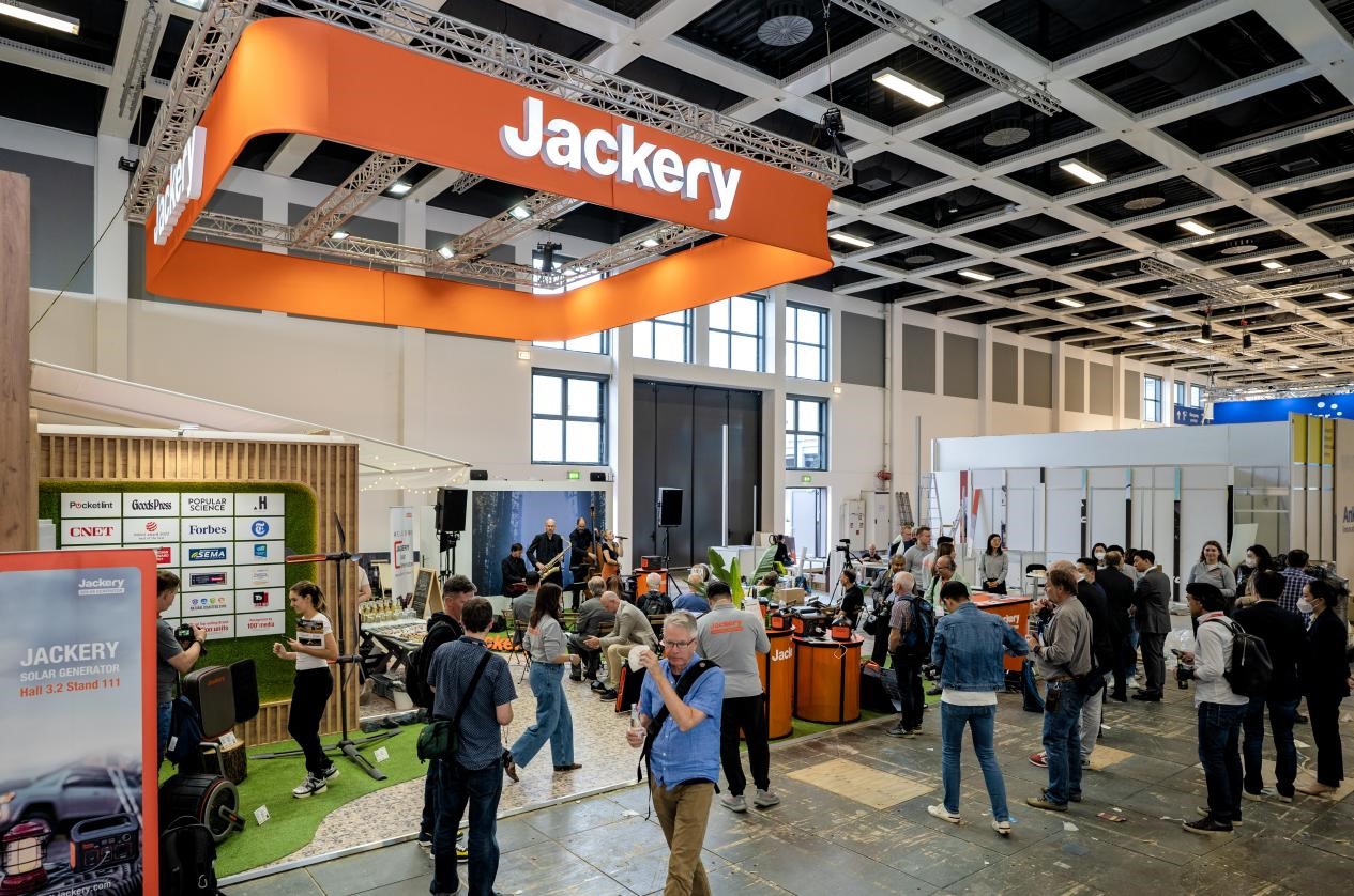 华宝新能旗下户外电源品牌Jackery电小二携新品1000 Pro亮相德国柏林IFA 2022