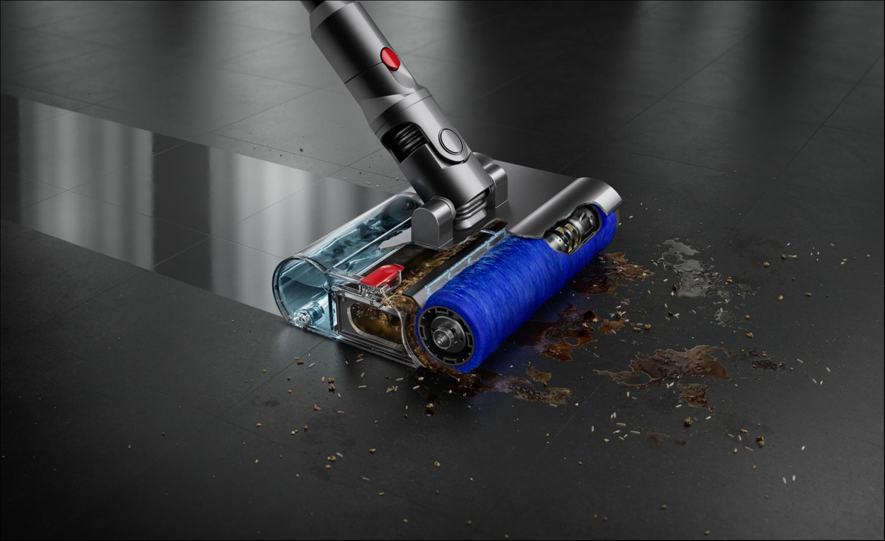 戴森发布首款干湿全能清洁方案：V12 Detect Slim Nautik洗地吸尘器