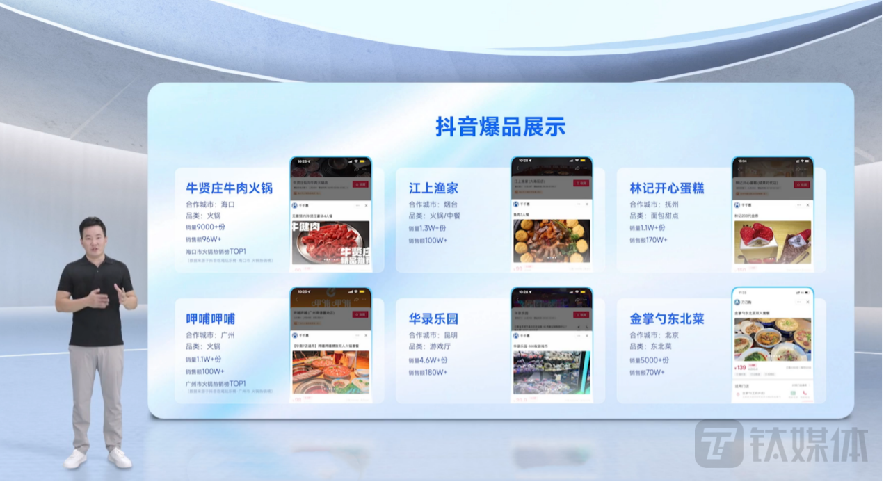 千千惠服务的部分抖音商户案例