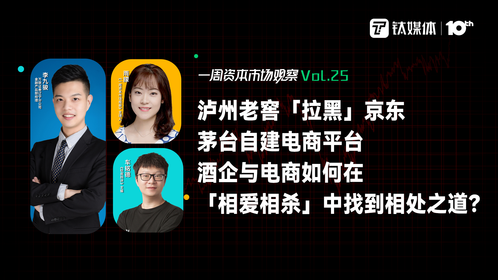 泸州老窖「拉黑」京东、茅台自建电商平台，酒企与电商如何在「相爱相杀」中找到相处之道？｜一周资本市场观察