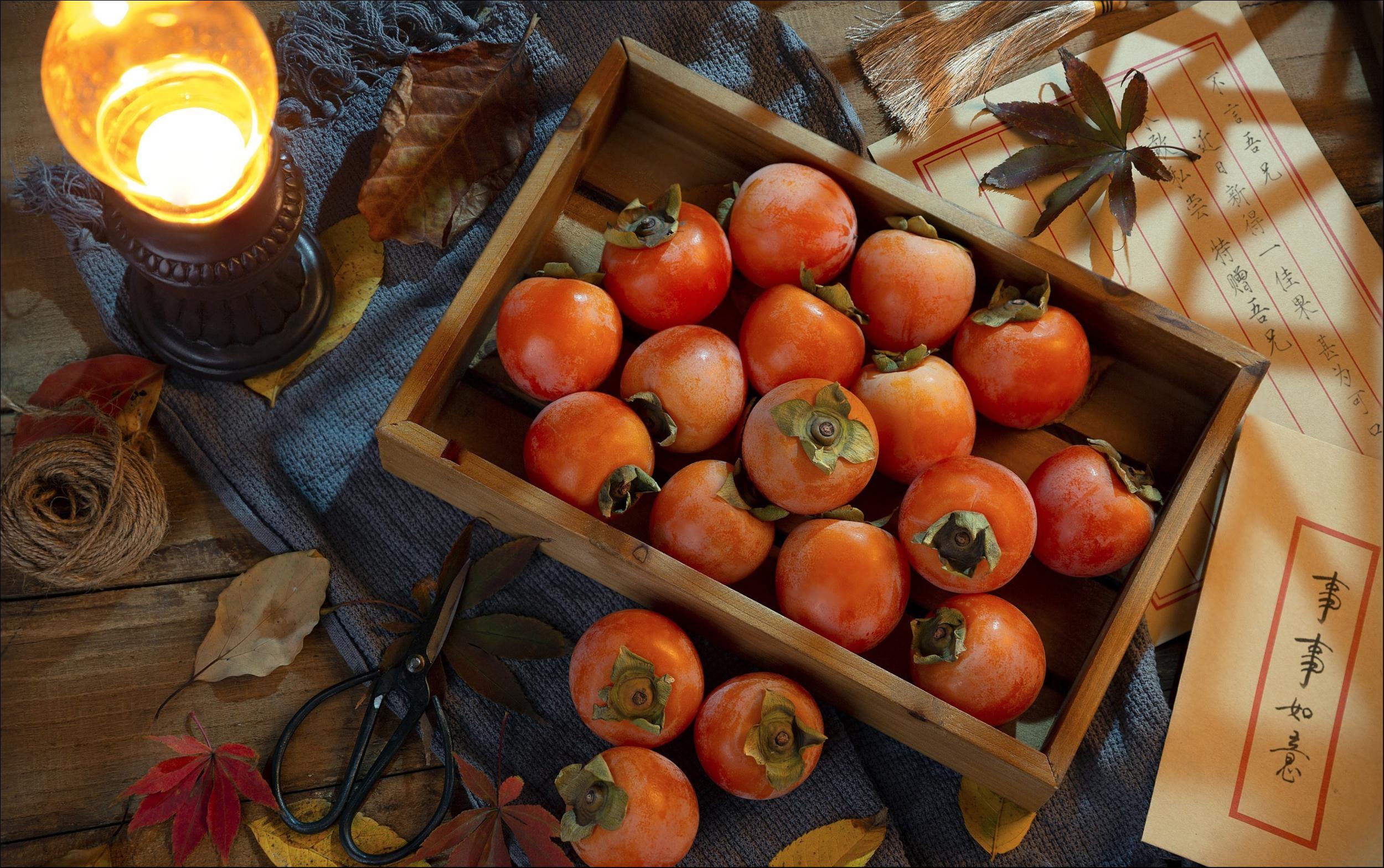 一口喝下整个秋天，就“柿”它啦