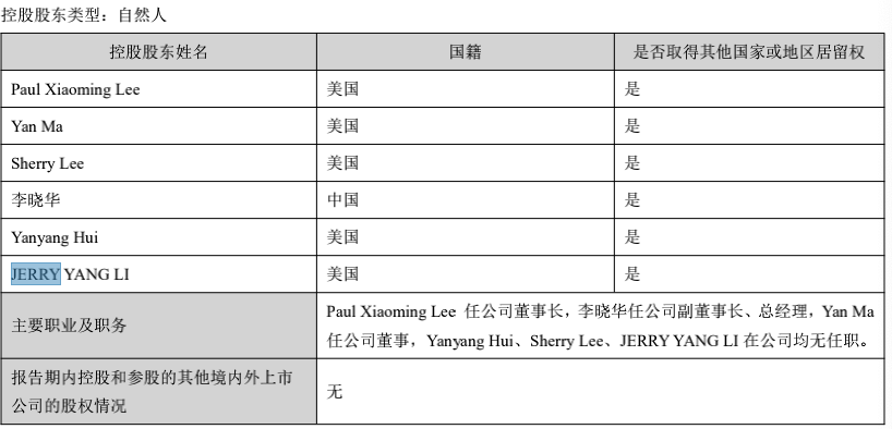 恩捷股份控股股东及其一致行动人国籍等情况,来源于公司年报