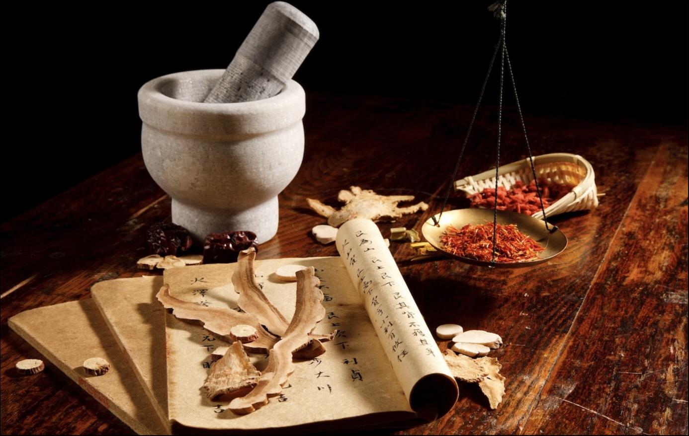 中药材，来源于视觉中国