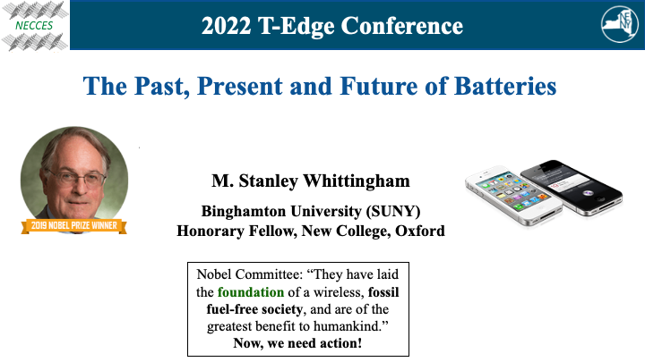 Image source：Professor Stanley Whittiingham