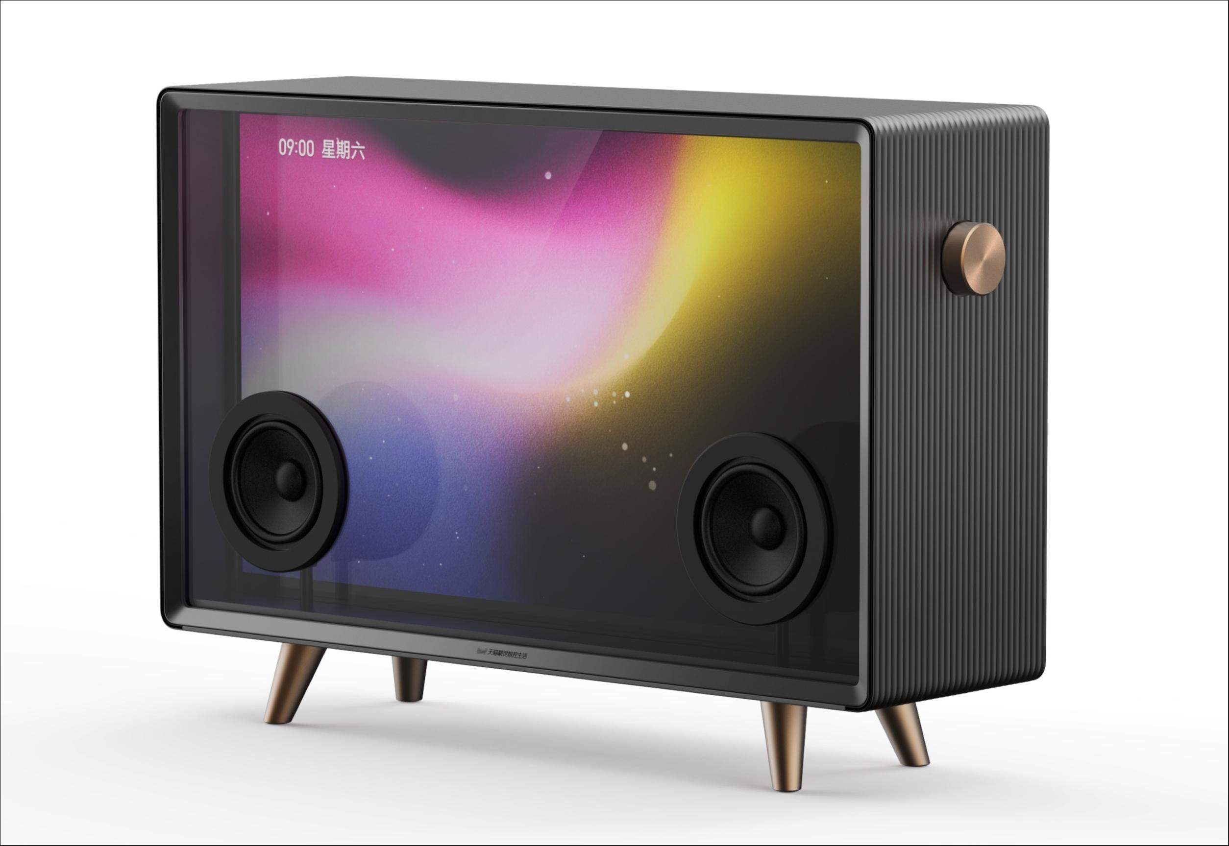 AI算法加持21.5寸大屏，天猫精灵智能歌词音箱发布 | 科技前线