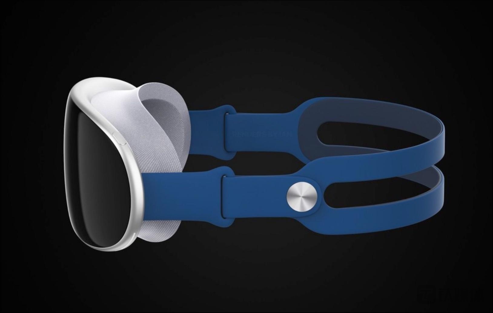 苹果MR眼镜网络预测渲染图