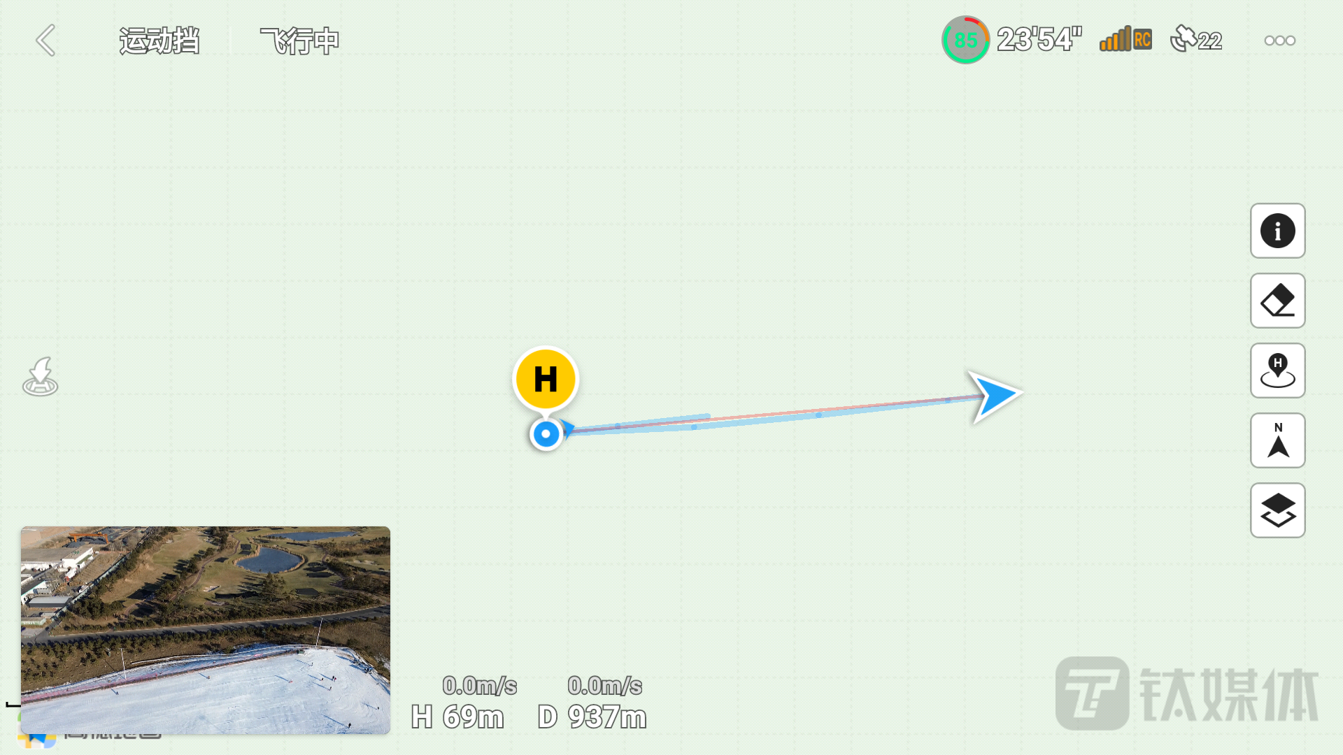 有部分建筑物遮挡的情况下，两款产品的活动半径基本都在1~1.5km