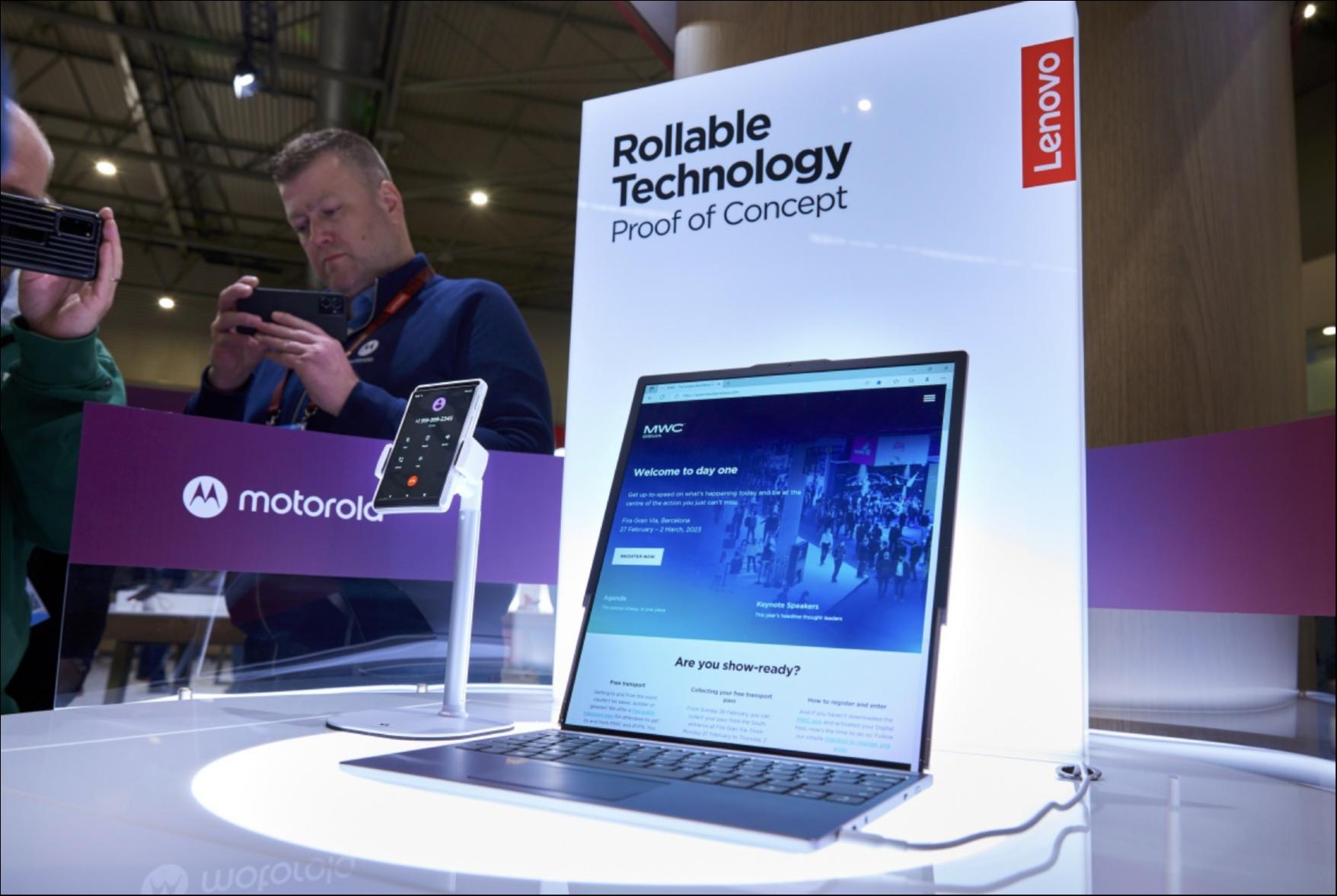 联想首款卷轴屏笔记本