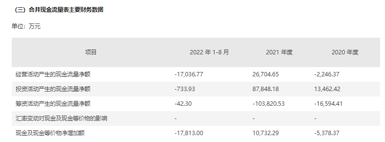 珠江城服现金流