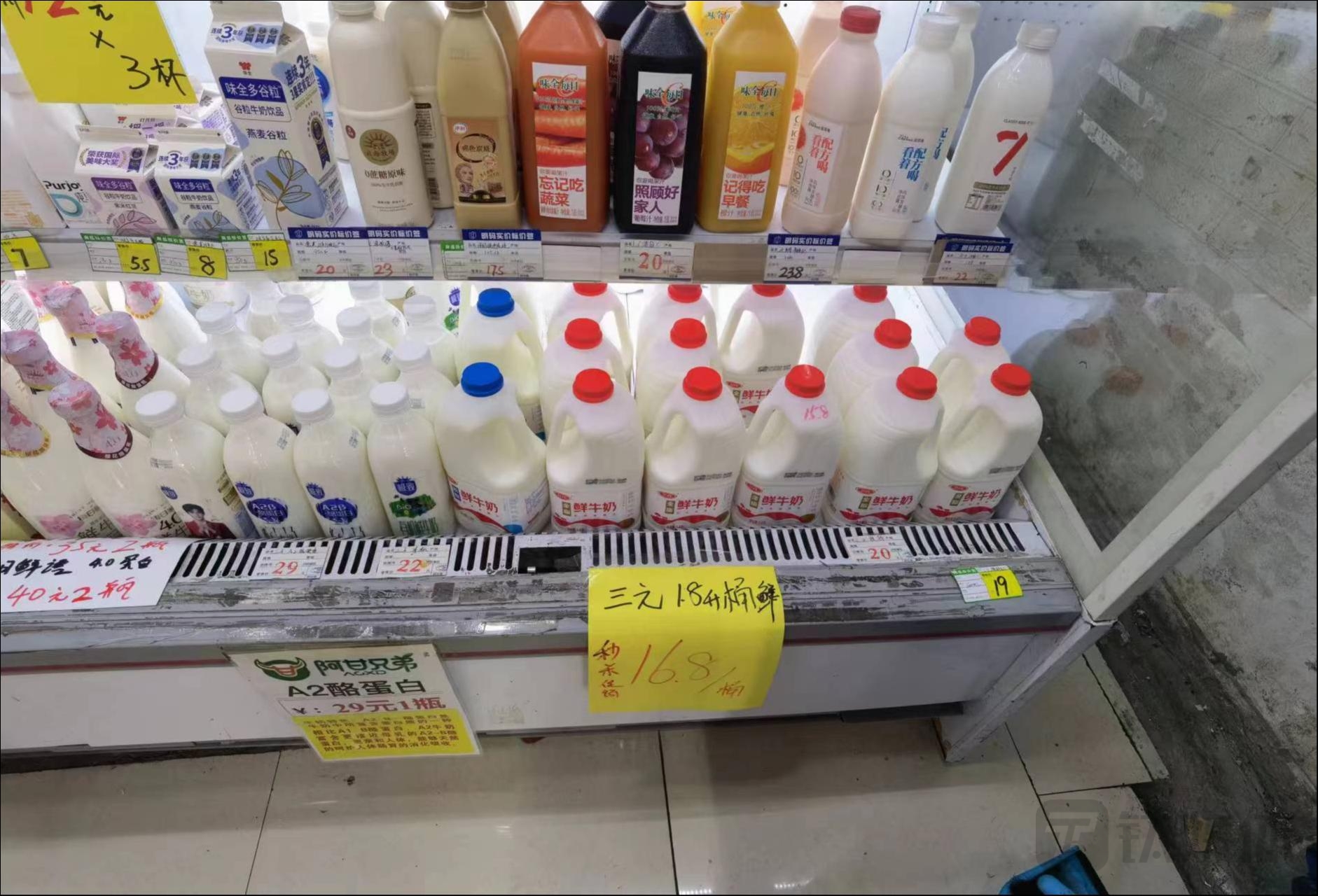 上海浦东新区博山路某鲜奶配送站,钛媒体App拍摄