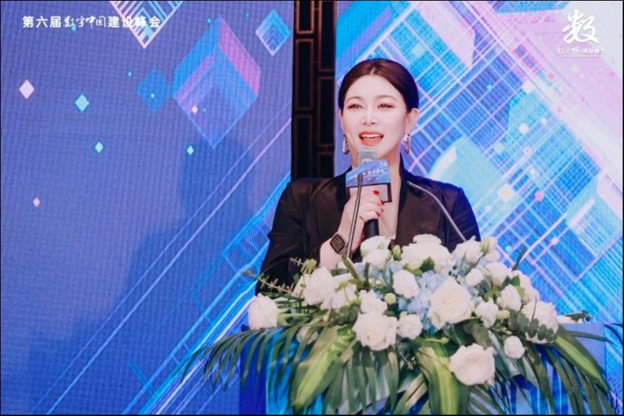 英博数科总经理周韡韡谈算力服务平台：英博数科汇集领先客户助推产业数字化转型｜第六届数字中国建设峰会之“鼓楼论见 算力时代”论坛