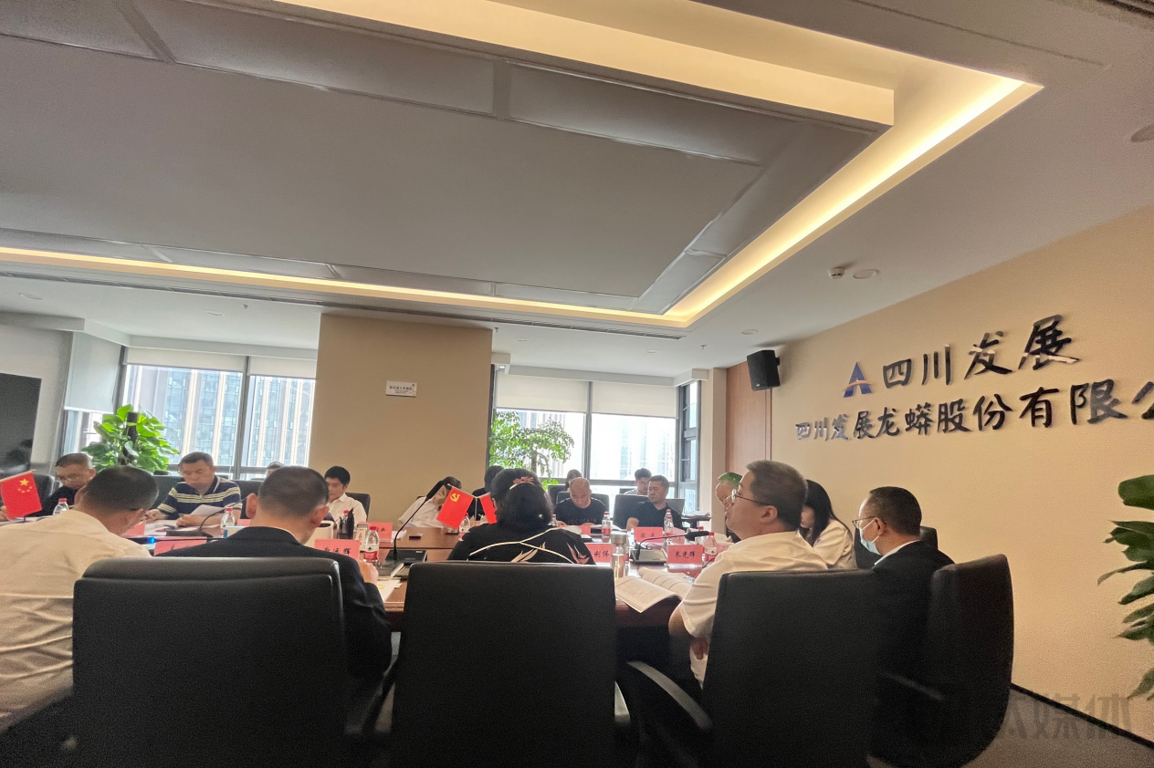 川发龙蟒股东会现场，钛媒体APP摄