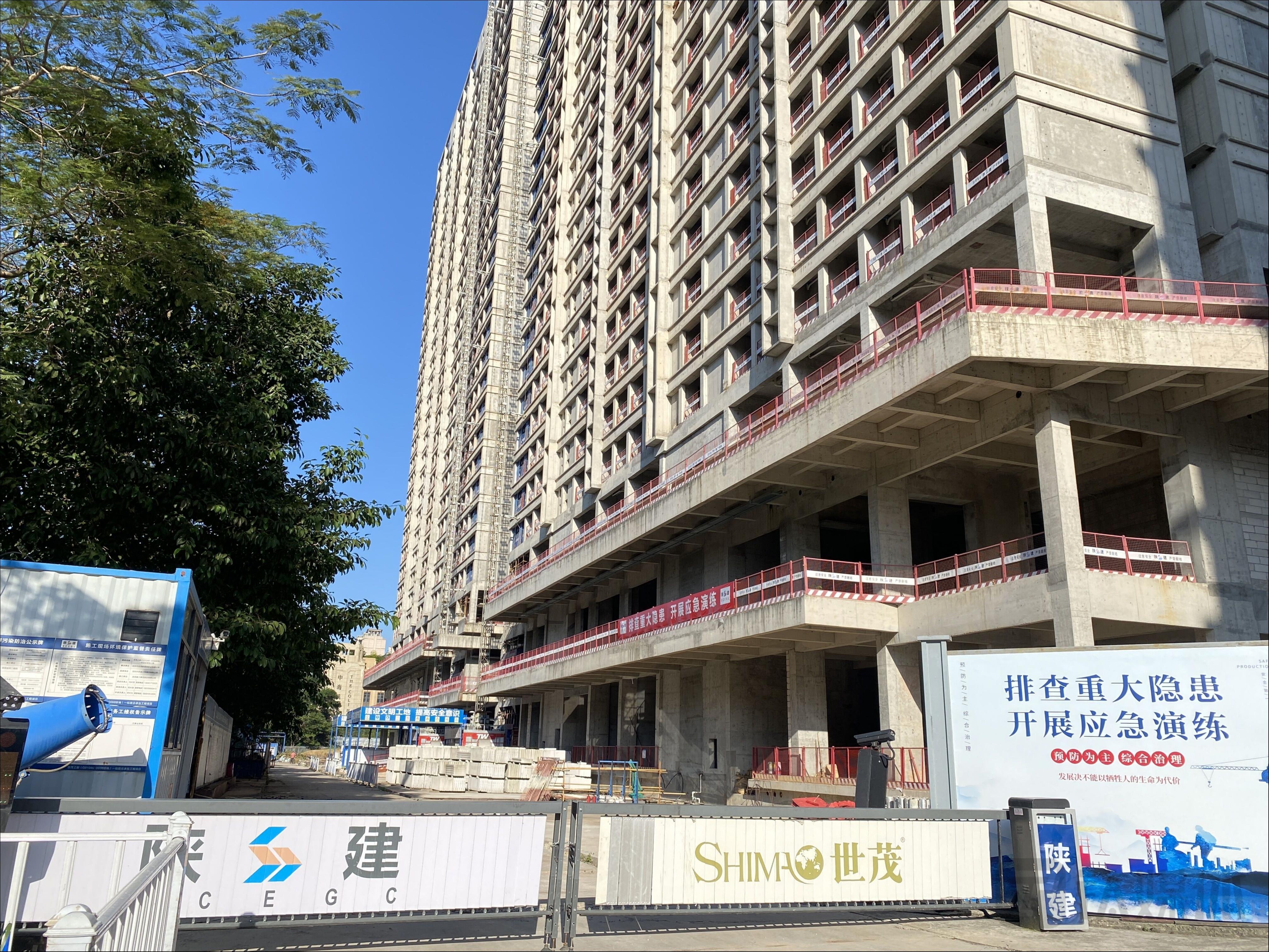 网传公寓12栋已复工，钛媒体APP拍摄