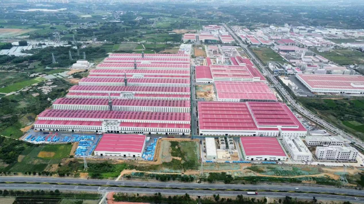 杉杉股份眉山20万吨一体化基地，来源于公司官网