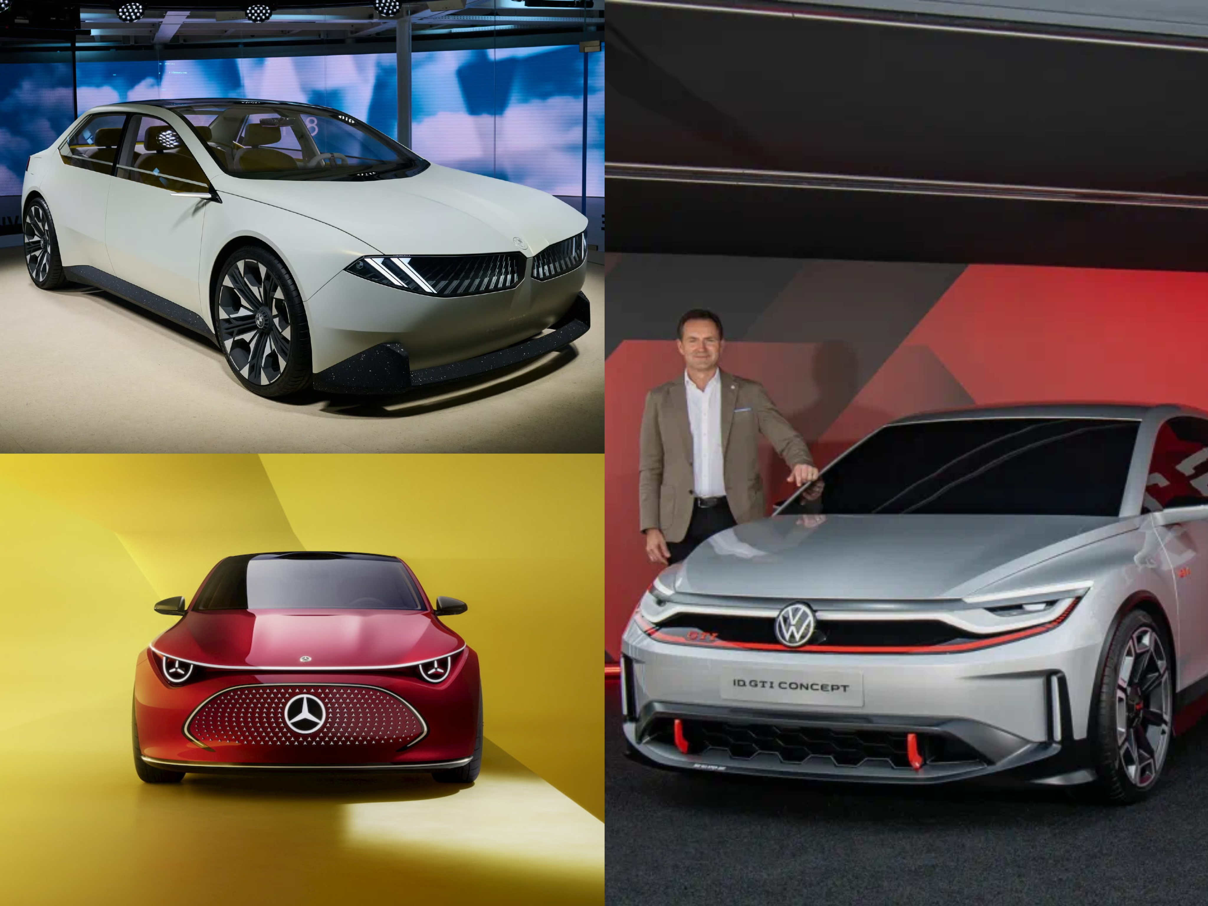 本届慕尼黑车展大众、奔驰、宝马的主要展车