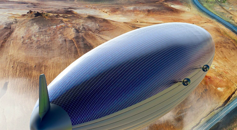 太阳能飞艇一号（图片来源：欧洲航空公司官网）