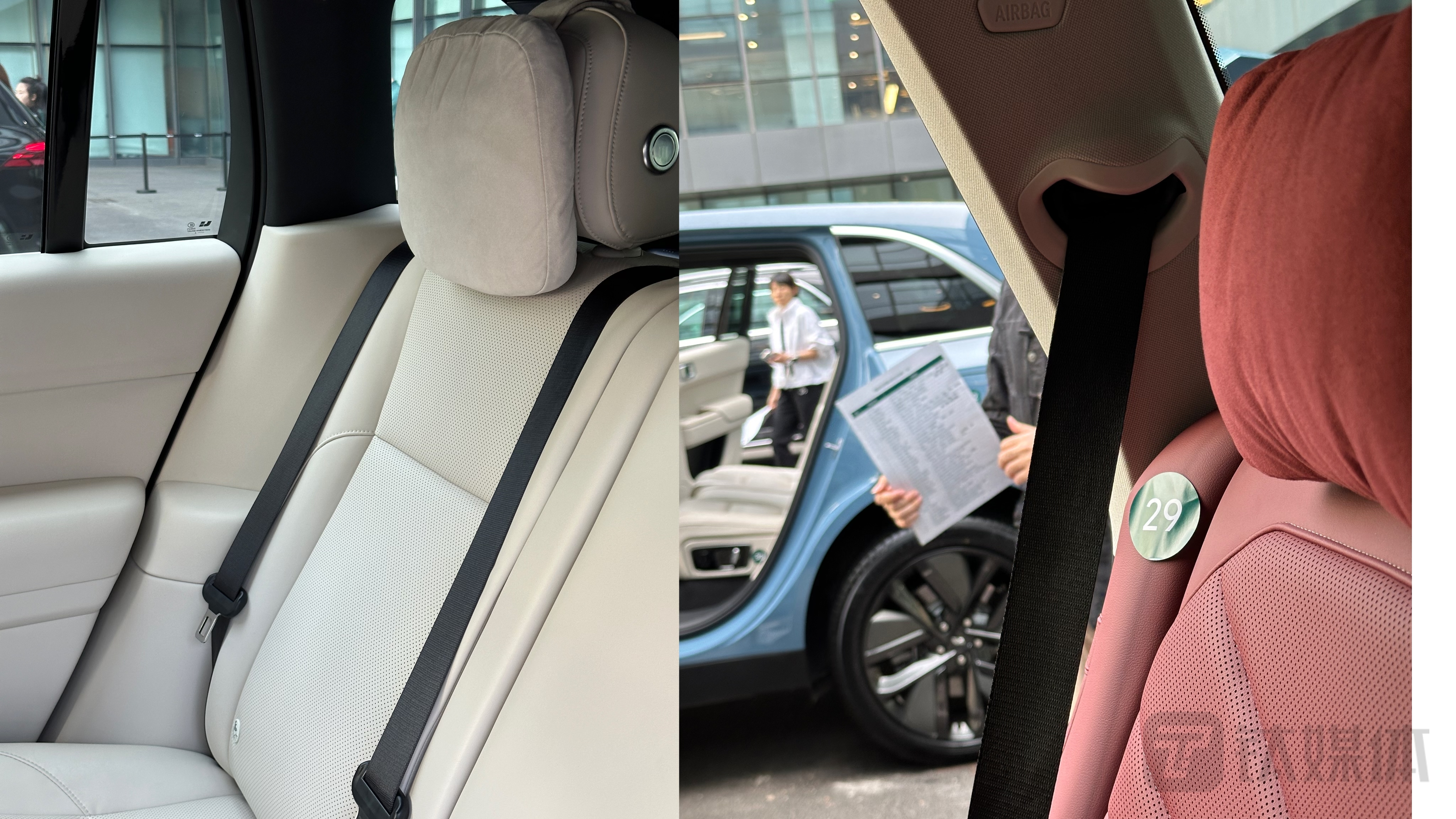 左为理想L7，右为宝马X5