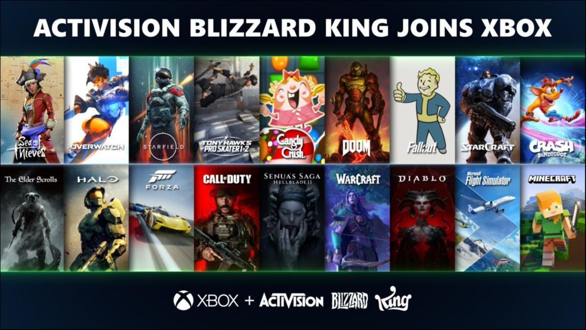 微软完成收购动视暴雪和King