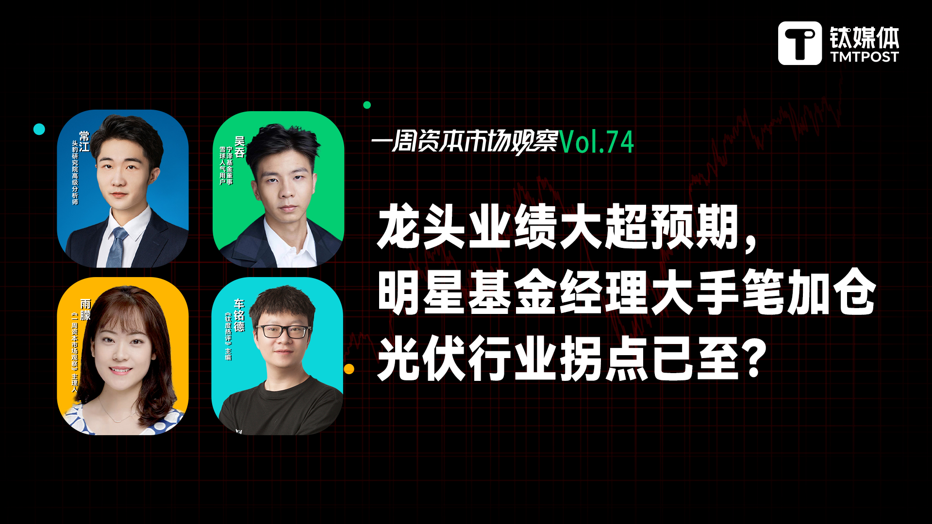 行业基本面回暖，光伏板块何时见底？｜一周资本市场观察