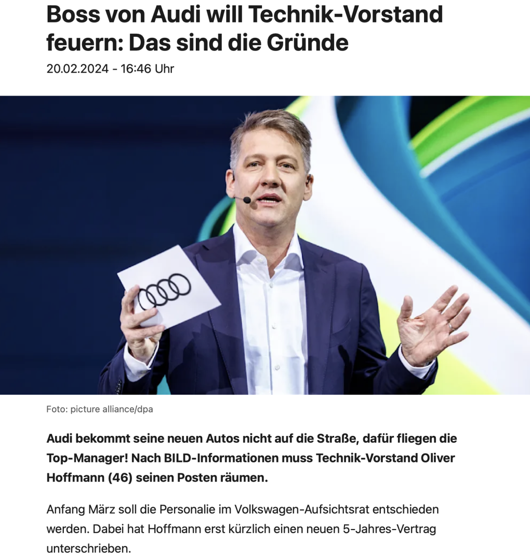 图片来源：援引德国《图片报》内容截图