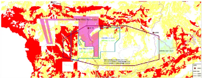 镇雄县磷矿开采图，图源：镇雄微生活