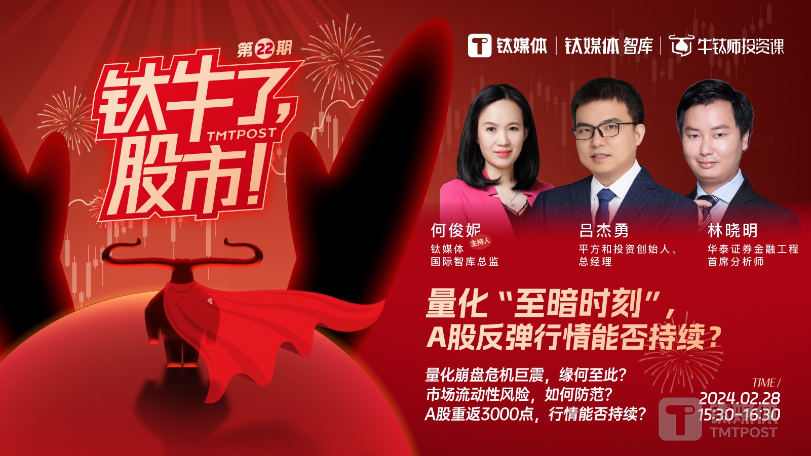 A股重返3000点，反弹行情后续如何演绎?｜《钛牛了，股市!》