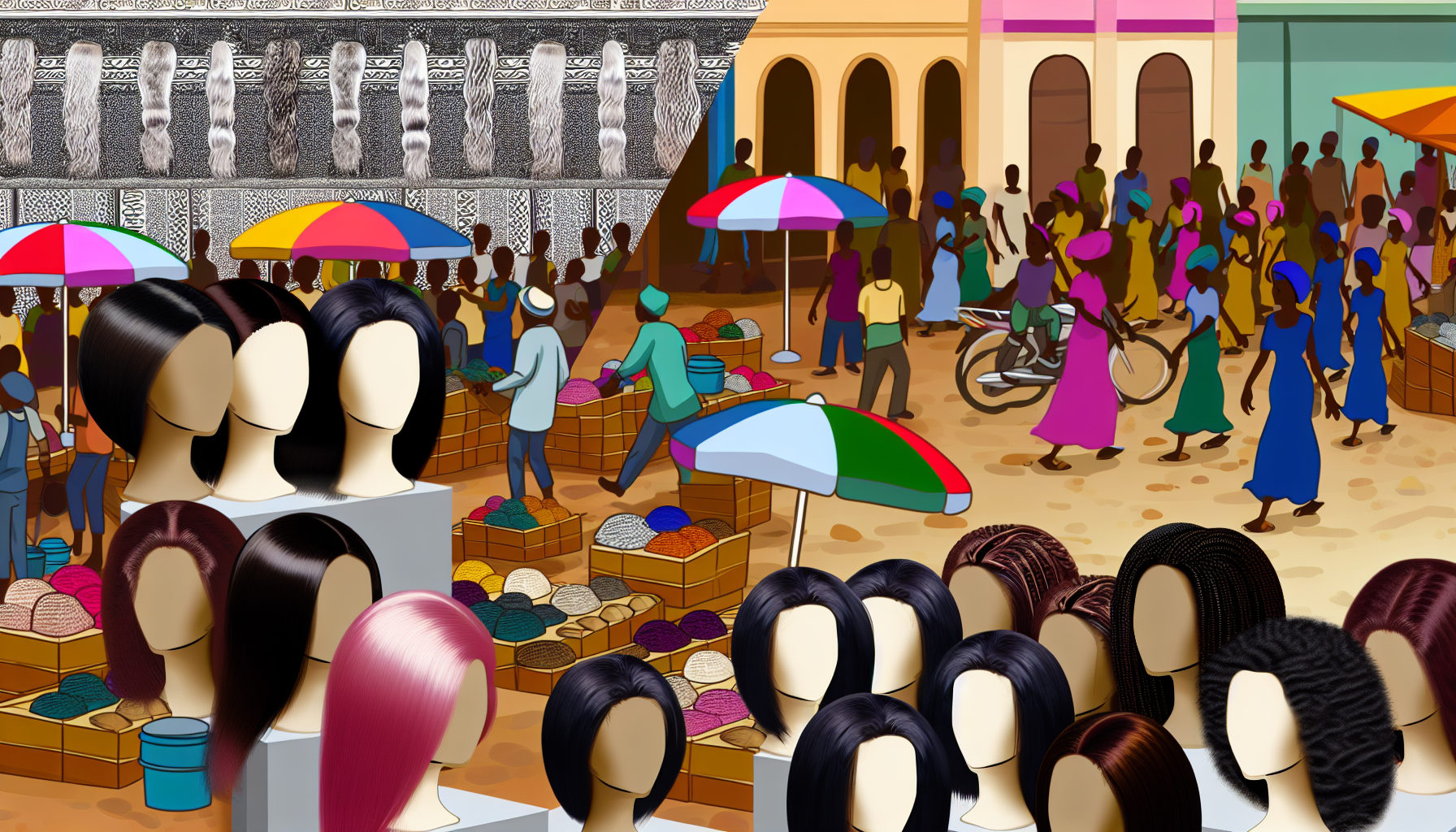 河南前首富，给全球黑人做假发