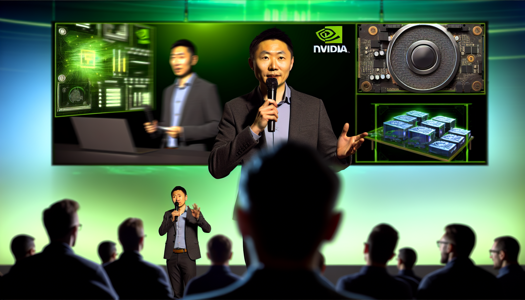 吴新宙到英伟达后的首秀，说了些什么？