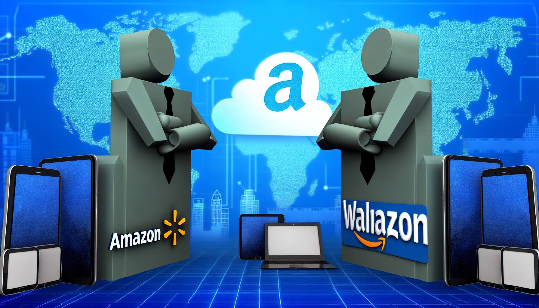 沃尔玛崛起，会撼动亚马逊的地位吗？