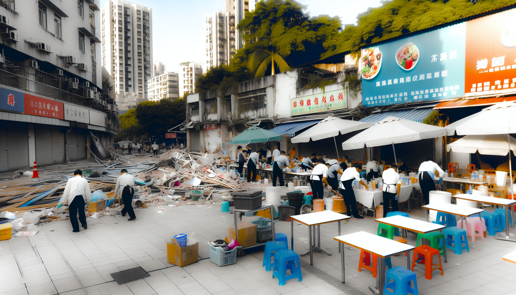 5000㎡美食街竟是违建，餐饮老板痛诉百万血汗钱或将打水漂