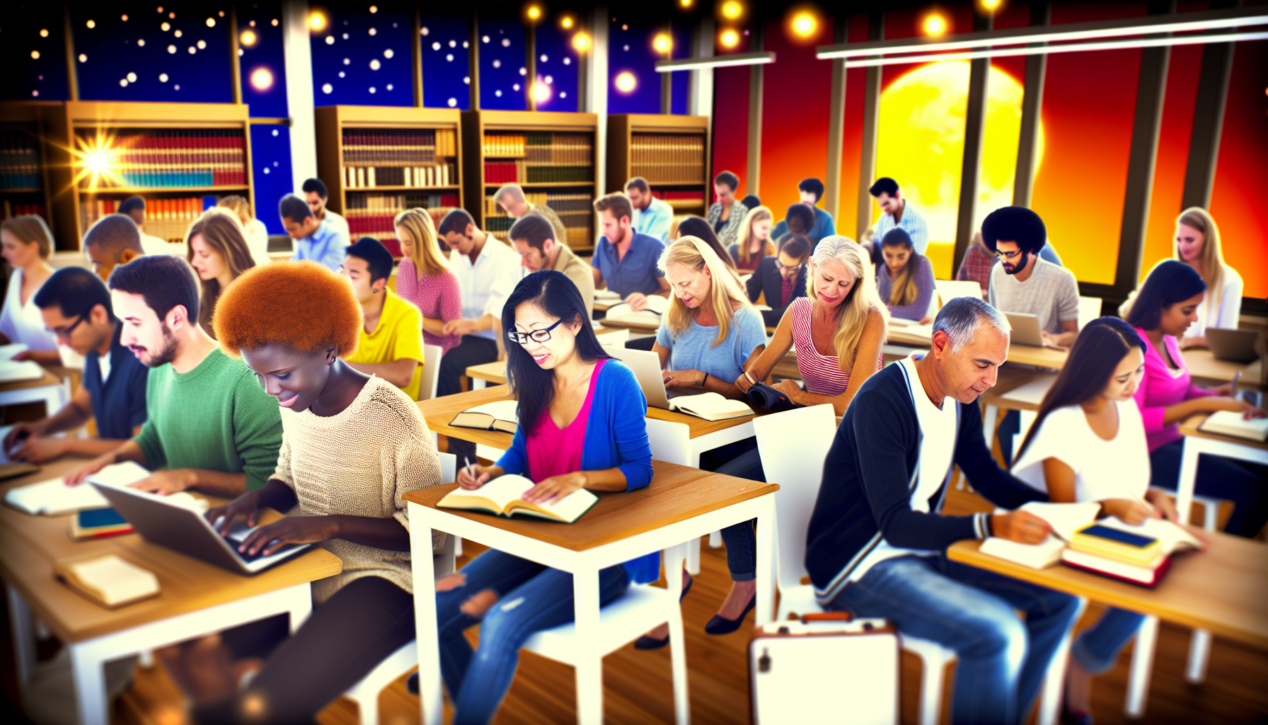 挤爆「夜校」的年轻人，比上班还认真